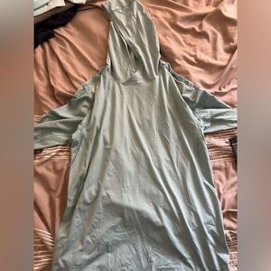 Backcountry Hoodie Light Green/Grey with tags